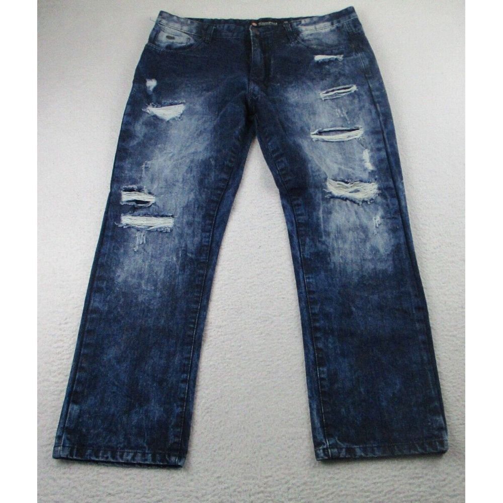 Southpole Jeans Mens 38x30 (38x29) Baggy Y2K Loose Thrashed‎ Vintage Streetwear